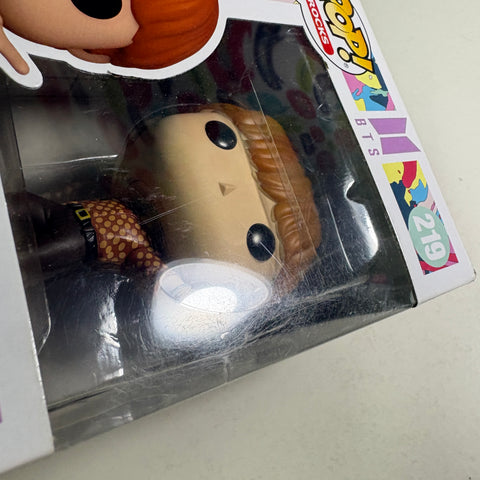 BOX FLAWS VIEW PHOTOS Jin - BTS Funko Pop 219 Rocks Vinyl Figure (11.4 Cm L × 8.9 Cm W × 15.9 Cm H)