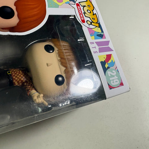 BOX FLAWS VIEW PHOTOS Jin - BTS Funko Pop 219 Rocks Vinyl Figure (11.4 Cm L × 8.9 Cm W × 15.9 Cm H)