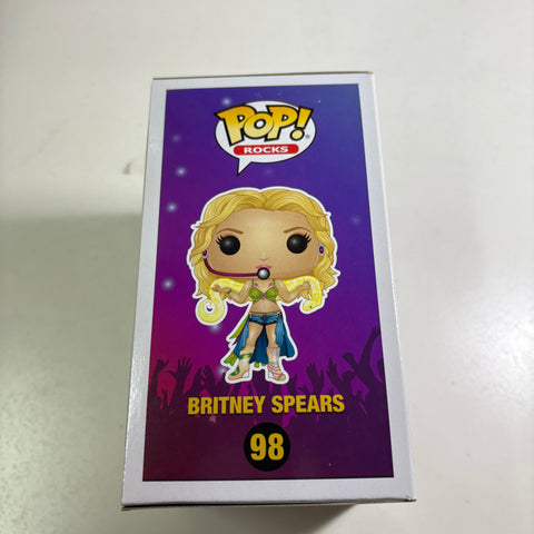 BOX FLAWS VIEW PHOTOS - BRITNEY SPEARS Funko Pop Rocks 98 Vinyl Figure