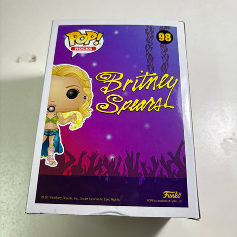 BOX FLAWS VIEW PHOTOS - BRITNEY SPEARS Funko Pop Rocks 98 Vinyl Figure