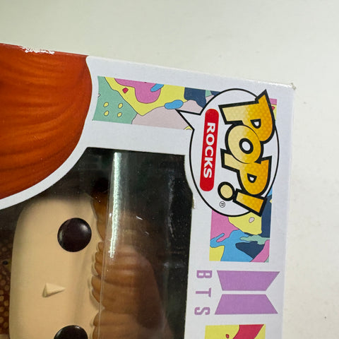 BOX FLAWS VIEW PHOTOS Jin - BTS Funko Pop 219 Rocks Vinyl Figure (11.4 Cm L × 8.9 Cm W × 15.9 Cm H)