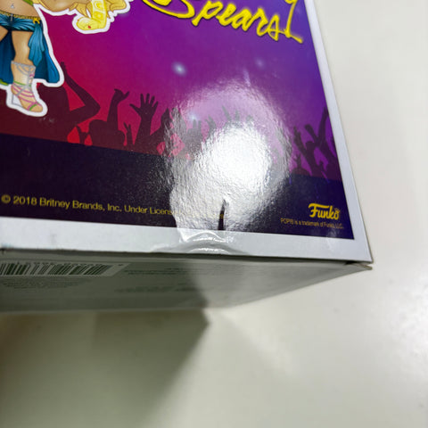 BOX FLAWS VIEW PHOTOS - BRITNEY SPEARS Funko Pop Rocks 98 Vinyl Figure