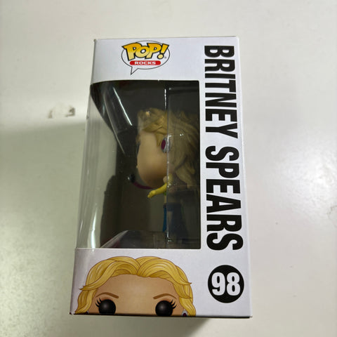 BOX FLAWS VIEW PHOTOS - BRITNEY SPEARS Funko Pop Rocks 98 Vinyl Figure