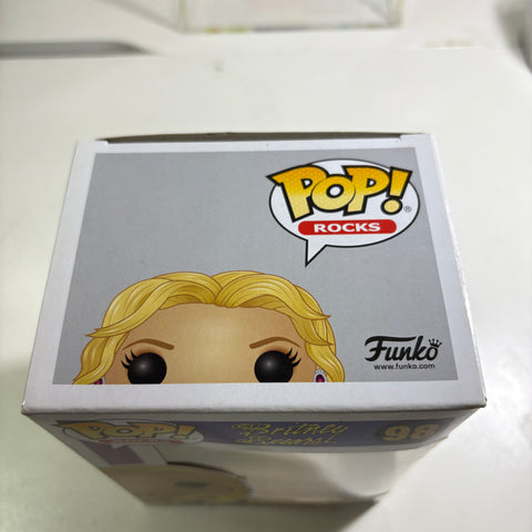 BOX FLAWS VIEW PHOTOS - BRITNEY SPEARS Funko Pop Rocks 98 Vinyl Figure