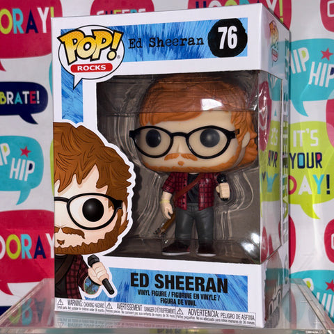 ED SHEERAN - Funko Pop Rocks 76 Vinyl Figure
