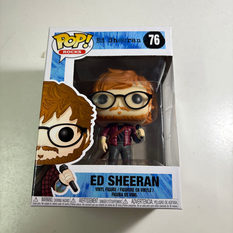 ED SHEERAN - Funko Pop Rocks 76 Vinyl Figure