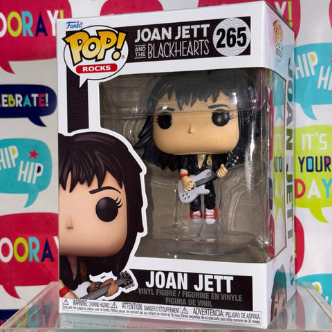 JOAN JETT AND THE BLACK HEARTS - Funko Pop Rocks 265 Vinyl Figure