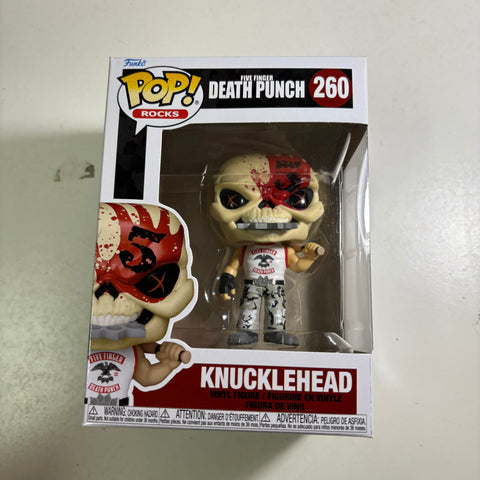 KNUCKLEHEAD - FIVE FINGER DEATH PUNCH Funko Pop Rocks 260 Vinyl Figure