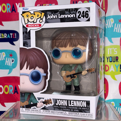 JOHN LENNON - Funko Pop Rocks 246 Vinyl Figure