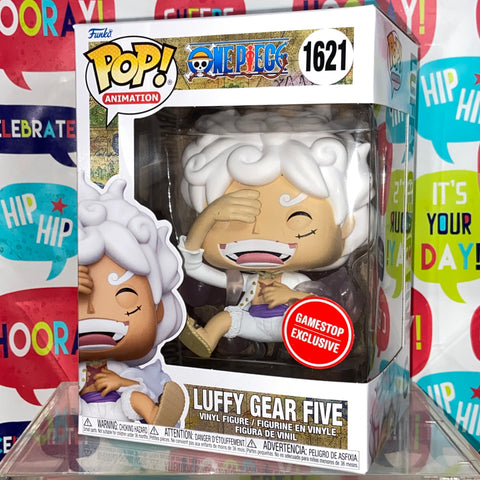 One Piece - Luffy Gear 5 (Laughing) Funko Pop 1621 Gamestop Exclusive