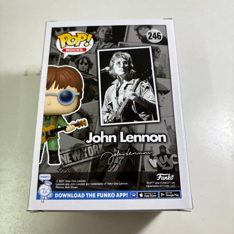 JOHN LENNON - Funko Pop Rocks 246 Vinyl Figure