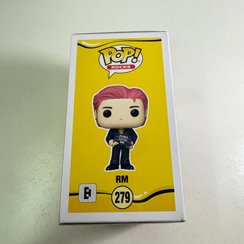 RM - BTS Funko Pop 279 Rocks Vinyl Figure (11.4 Cm L × 8.9 Cm W × 15.9 Cm H)