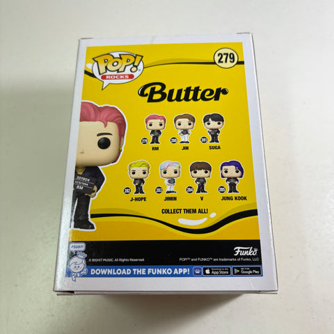 RM - BTS Funko Pop 279 Rocks Vinyl Figure (11.4 Cm L × 8.9 Cm W × 15.9 Cm H)