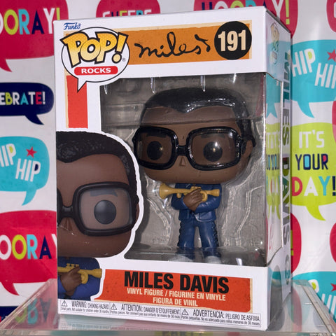 MILES DAVIS - Funko Pop Rocks 191 Vinyl Figure