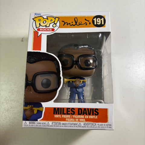 MILES DAVIS - Funko Pop Rocks 191 Vinyl Figure