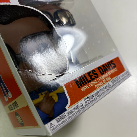 MILES DAVIS - Funko Pop Rocks 191 Vinyl Figure
