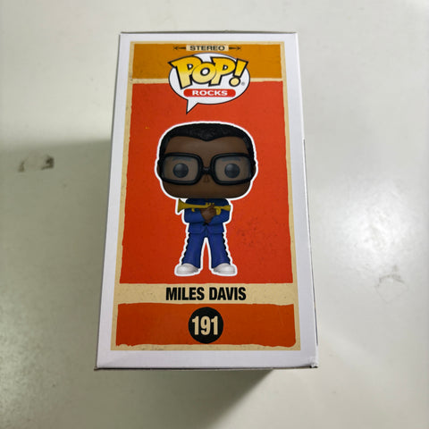 MILES DAVIS - Funko Pop Rocks 191 Vinyl Figure