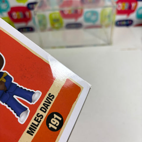 MILES DAVIS - Funko Pop Rocks 191 Vinyl Figure