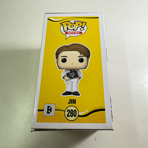 JIN - BTS Funko Pop 280 Rocks Vinyl Figure (11.4 Cm L × 8.9 Cm W × 15.9 Cm H)
