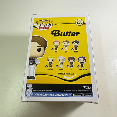 JIN - BTS Funko Pop 280 Rocks Vinyl Figure (11.4 Cm L × 8.9 Cm W × 15.9 Cm H)