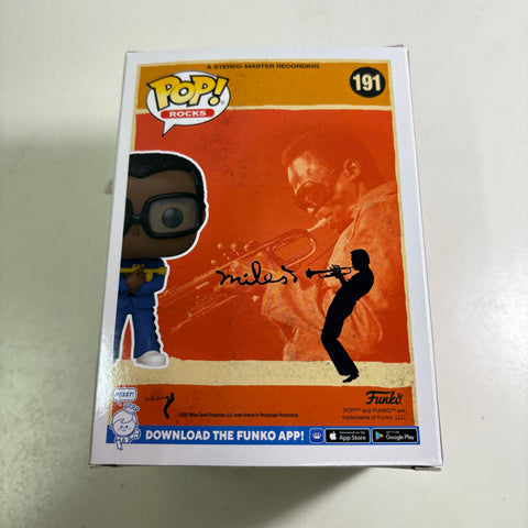 MILES DAVIS - Funko Pop Rocks 191 Vinyl Figure