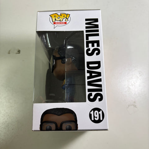 MILES DAVIS - Funko Pop Rocks 191 Vinyl Figure