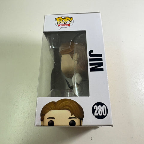 JIN - BTS Funko Pop 280 Rocks Vinyl Figure (11.4 Cm L × 8.9 Cm W × 15.9 Cm H)