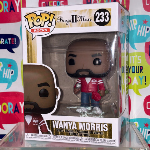 WANYA MORRIS - BOYZ 2 MEN Funko Pop Rocks 233 Vinyl Figure
