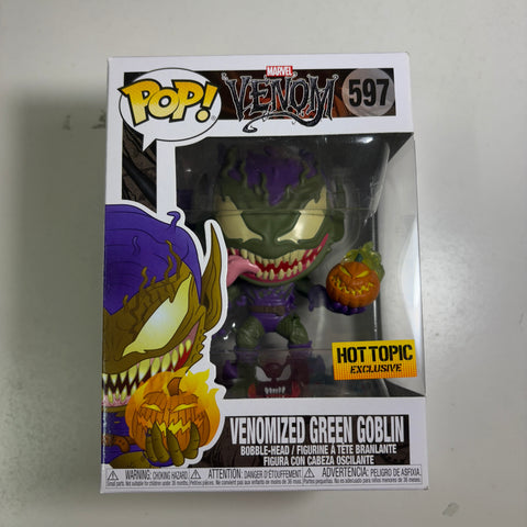 Venomized Green Goblin - Marvel Funko Pop 597 Hot Topic Exclusive