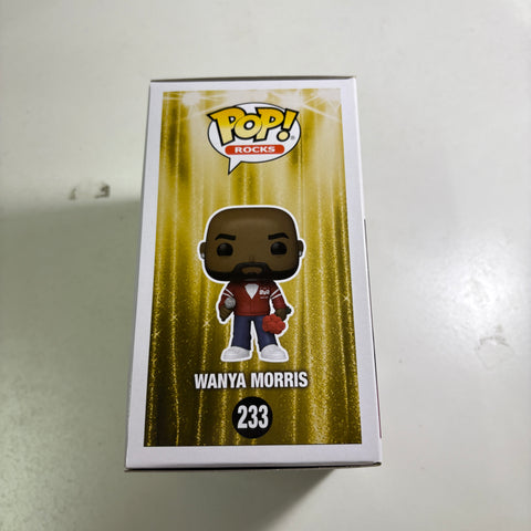 WANYA MORRIS - BOYZ 2 MEN Funko Pop Rocks 233 Vinyl Figure