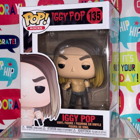 IGGY POP - Funko Pop Rocks 135 Vinyl Figure