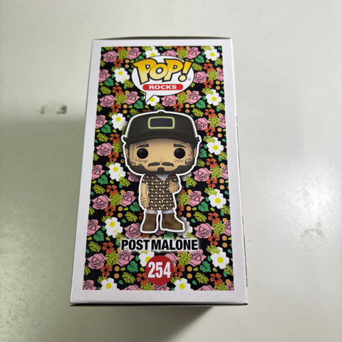 SUNFADED FRONT BOX POST MALONE - Funko Pop Rocks 254 Vinyl Figure