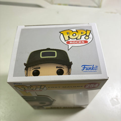 SUNFADED FRONT BOX POST MALONE - Funko Pop Rocks 254 Vinyl Figure