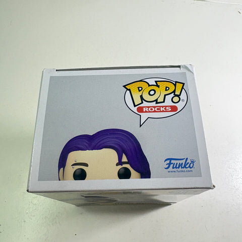 BOX FLAWS VIEW PHOTOS Jung Kook - BTS Funko Pop 285 Rocks Vinyl Figure (11.4 Cm L × 8.9 Cm W × 15.9 Cm H)