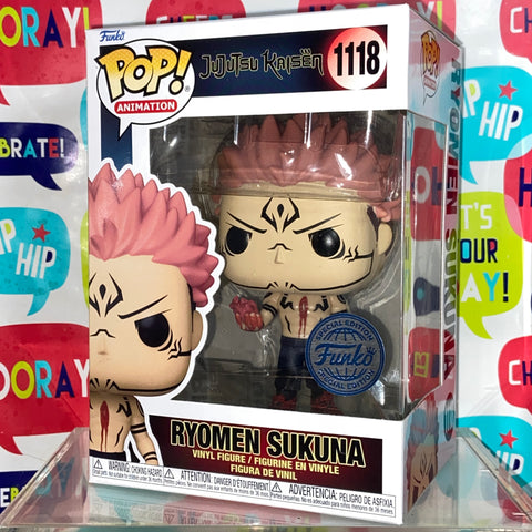 Jujutsu Kaisen - Ryomen Sukuna Funko Pop 1118 Exclusive
