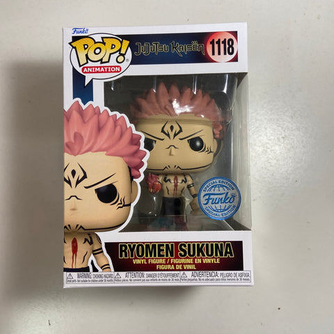 Jujutsu Kaisen - Ryomen Sukuna Funko Pop 1118 Exclusive