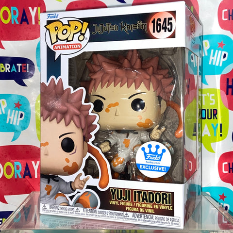 Jujutsu Kaisen - Yuji Itadori w/ Paint Funko Pop 1645 Funko Shop Exclusive Graffiti