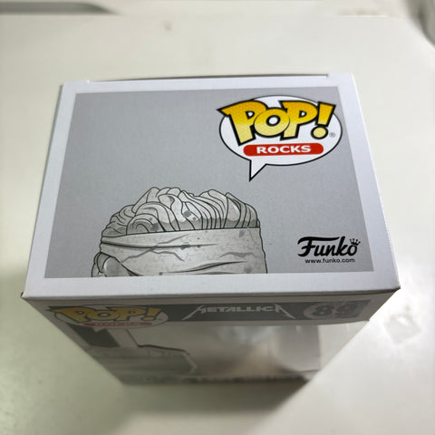 STICKER RESIDUE LADY JUSTICE - METALLICA Funko Pop Rocks 89 Vinyl Figure