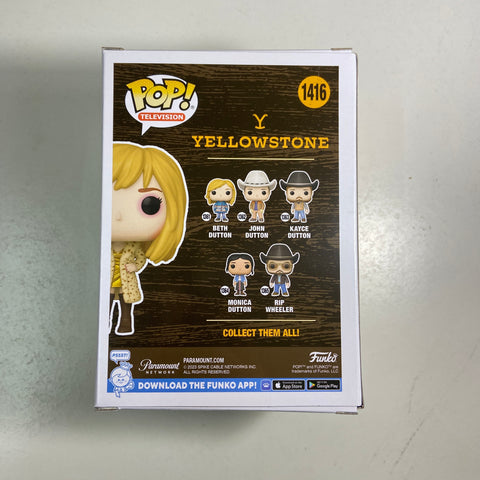 Yellowstone - Beth Dutton Funko Pop 1416 Yellowstone Exclusive