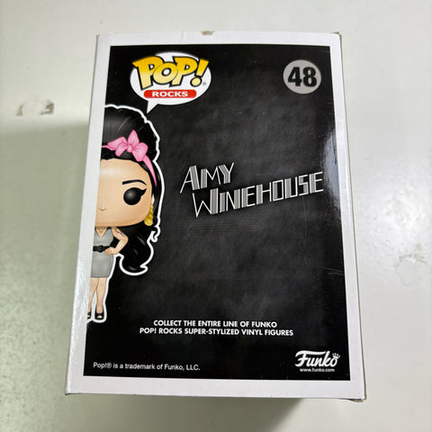 BOX FLAWS VIEW PHOTOS AMY WINEHOUSE - Funko Pop Rocks 48 Vinyl Figure