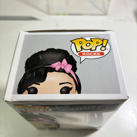 BOX FLAWS VIEW PHOTOS AMY WINEHOUSE - Funko Pop Rocks 48 Vinyl Figure