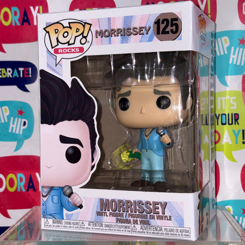 SUNFADED FRONT BOX VIEW PHOTOS MORRISSEY - Funko Pop Rocks 125 Vinyl Figure