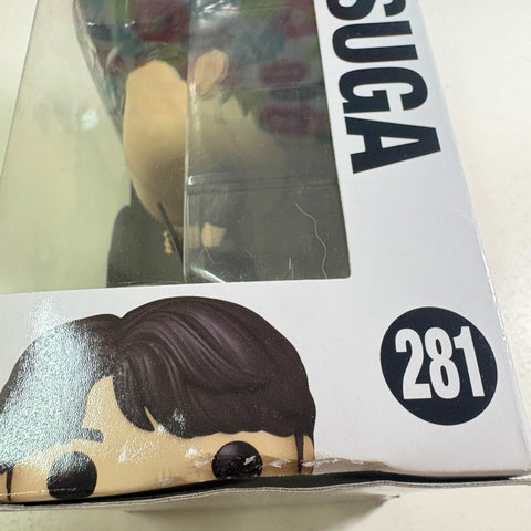 BOX FLAWS VIEW PHOTOS Suga - BTS Funko Pop 281 Rocks Vinyl Figure (11.4 Cm L × 8.9 Cm W × 15.9 Cm H)