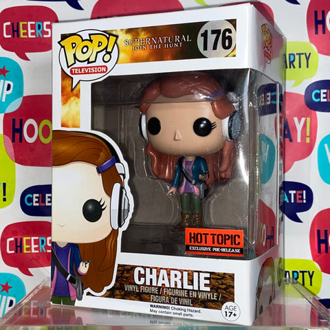 Supernatural - Charlie Funko Pop 176 Hot Topic Pre-Release