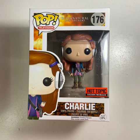 Supernatural - Charlie Funko Pop 176 Hot Topic Pre-Release
