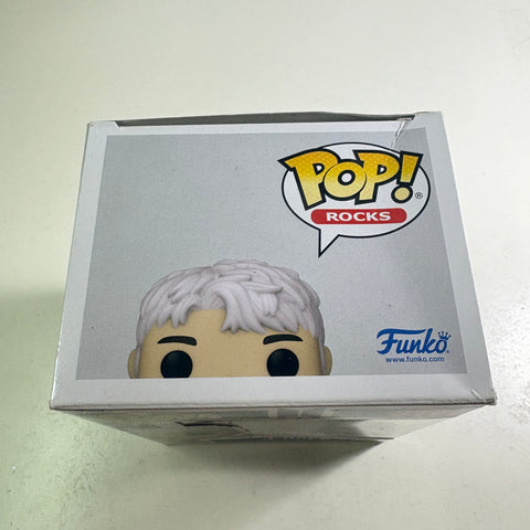 BOX FLAWS VIEW PHOTOS J-Hope - BTS Funko Pop 370 Rocks Vinyl Figure (11.4 Cm L × 8.9 Cm W × 15.9 Cm H)