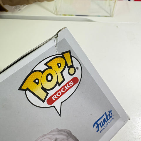 BOX FLAWS VIEW PHOTOS J-Hope - BTS Funko Pop 370 Rocks Vinyl Figure (11.4 Cm L × 8.9 Cm W × 15.9 Cm H)