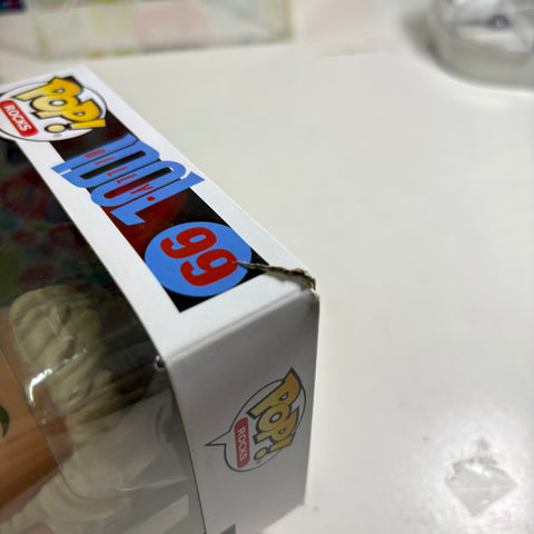 SEVERE BOX DAMAGE VIEW PHOTOS BILLY IDOL - Funko Pop Rocks 99 Vinyl Figure