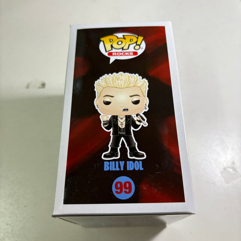 SEVERE BOX DAMAGE VIEW PHOTOS BILLY IDOL - Funko Pop Rocks 99 Vinyl Figure