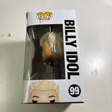 SEVERE BOX DAMAGE VIEW PHOTOS BILLY IDOL - Funko Pop Rocks 99 Vinyl Figure